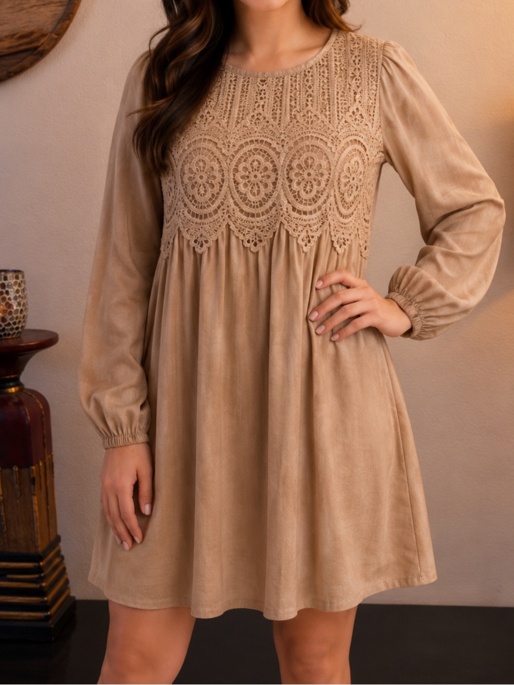 Xhilaration long-sleeve mini dress